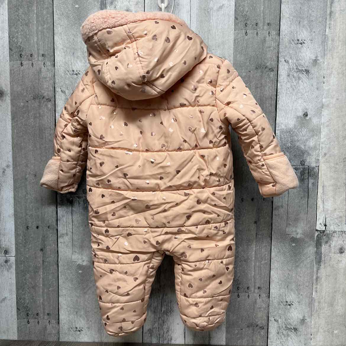 Size 6-9 Months Pink B Brand Snow Suit