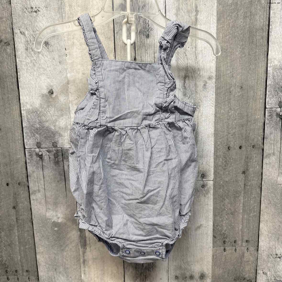 Size 18 Months Blue Striped Carter's Romper