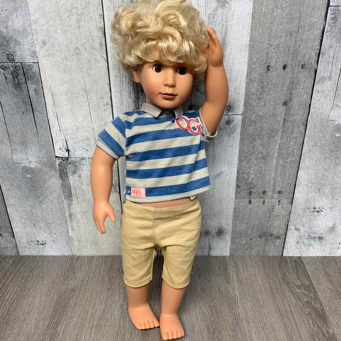Our Generation Blue/Tan Doll