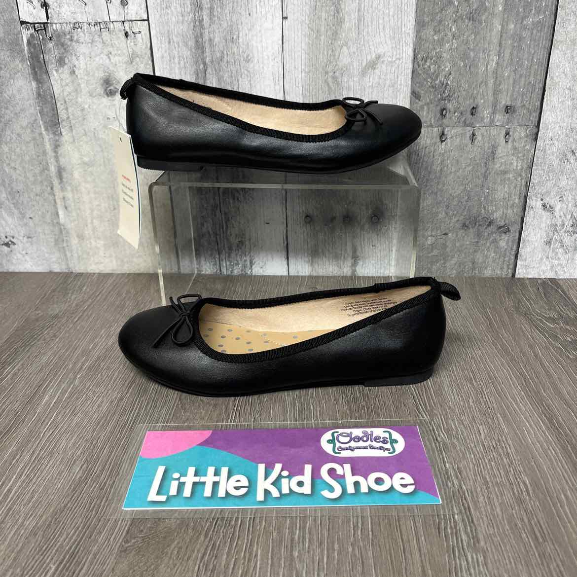 Size 1 Black Cat & Jack Flats