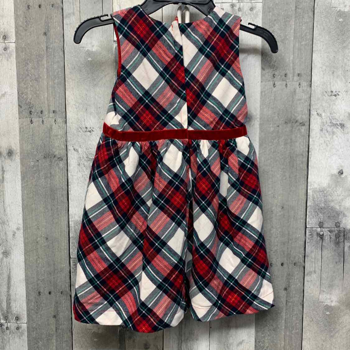 Size 4/5 Red Plaid LOGG Dress