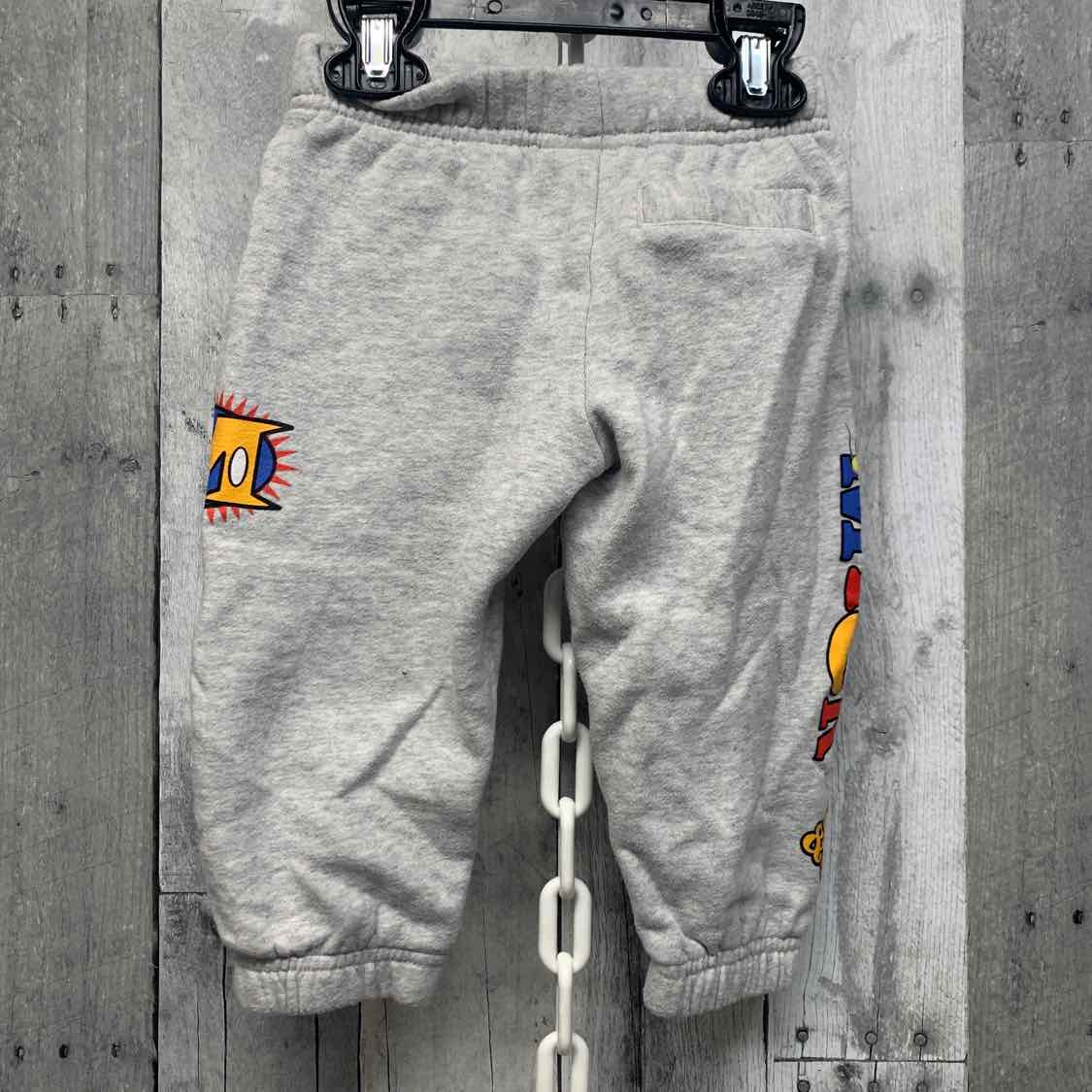 Size 2T Gray Graphic Disney Store Athletic Pants