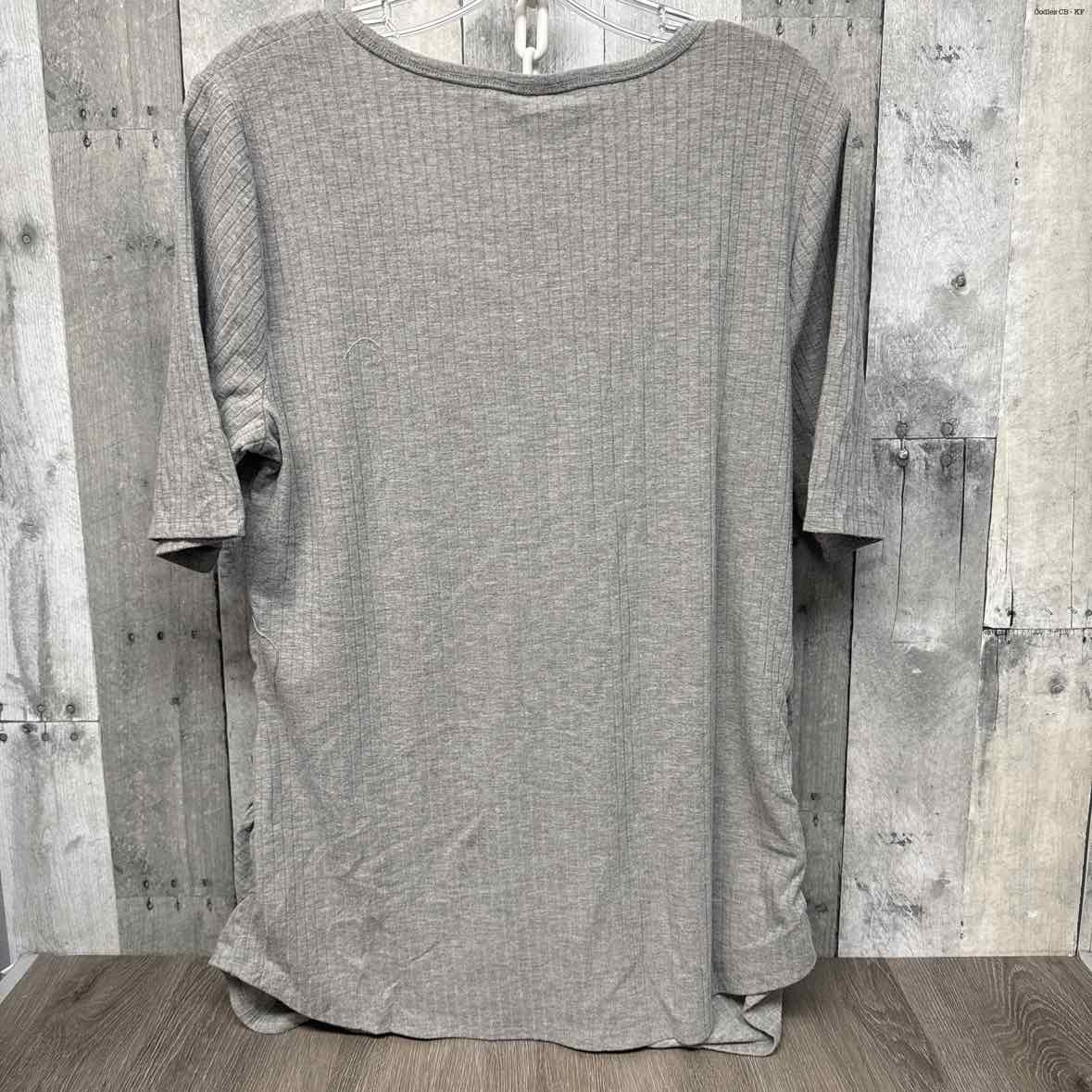 Size XL Gray Isabel Maternity T Shirt
