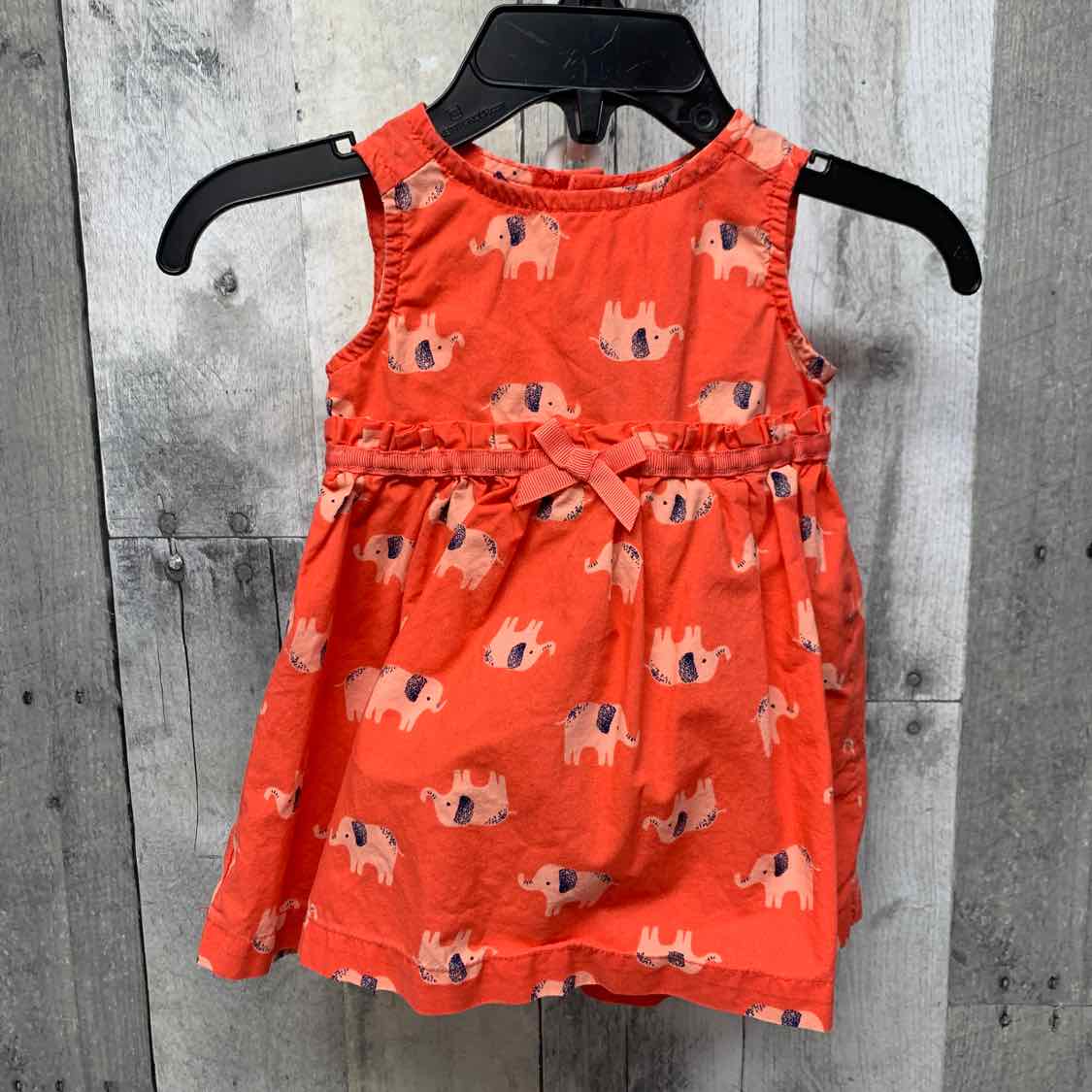 Size 3 Months Pink Print Just One You Dress