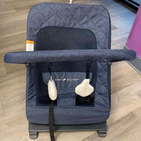 Baby Delight Gray Bouncer