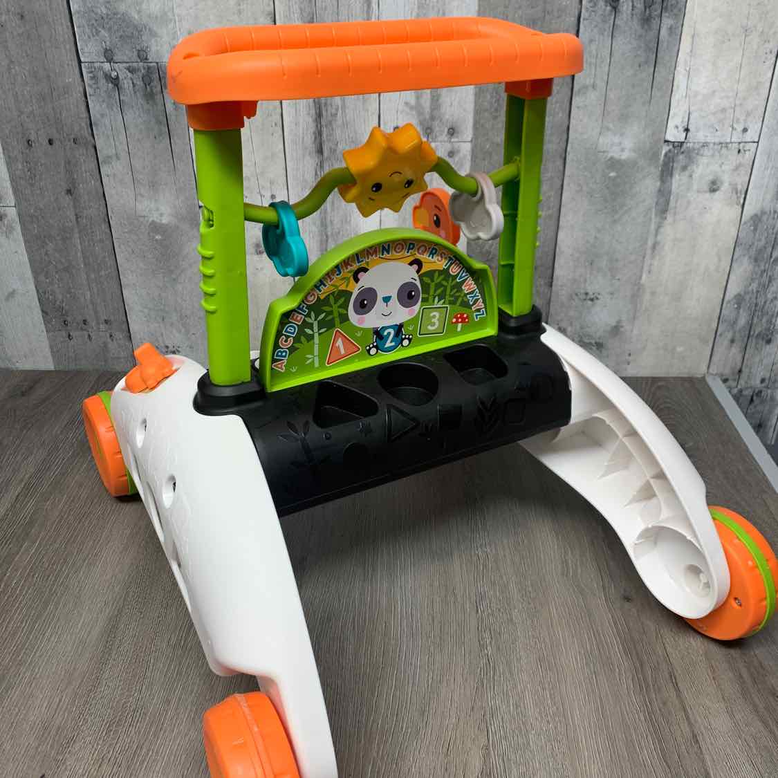 Fisher Price White/Black Activity Walker