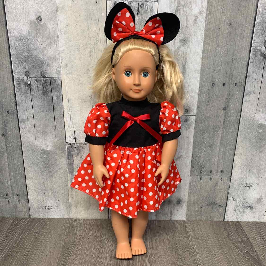 2pc 18" Little Mouse Dress w/ HB - OodlesCB