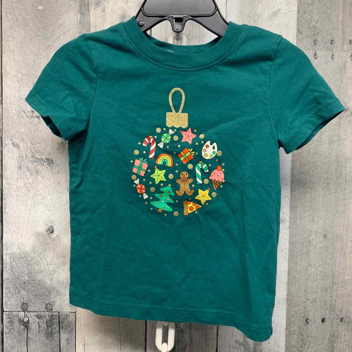 Size 18 Months Green Graphic Cat & Jack T Shirt