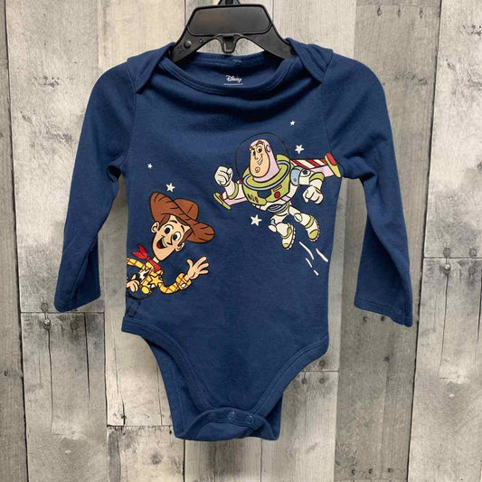 Size 18 Months Navy Graphic Jumping Beans Bodysuit