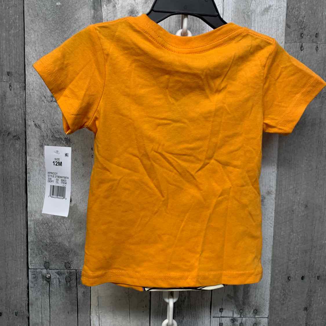 Size 12 Months Orange Disney T Shirt
