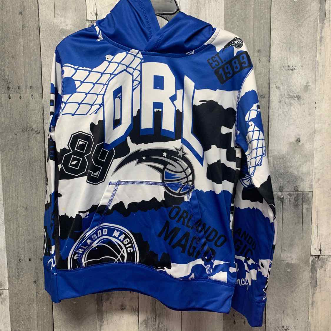 Size 8 Blue NBA Pull Over