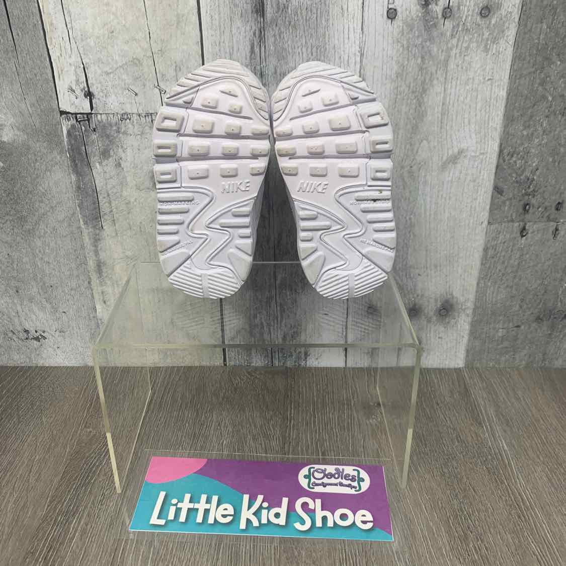 Size 4 White Sport Brand Sneakers - OodlesCB