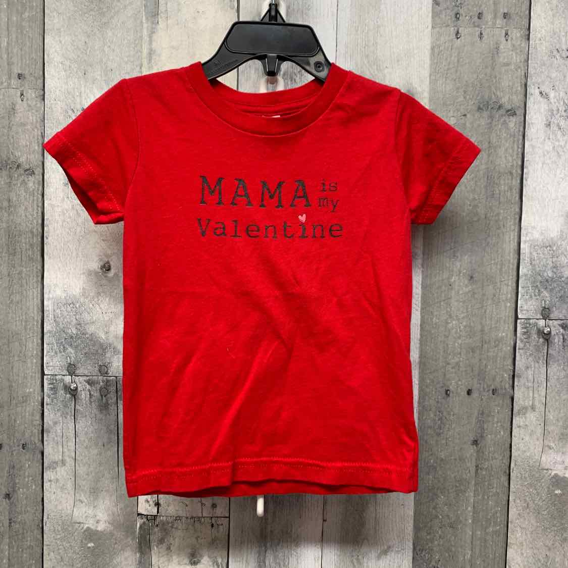 Size 2T Red Graphic Mid Brand T Shirt