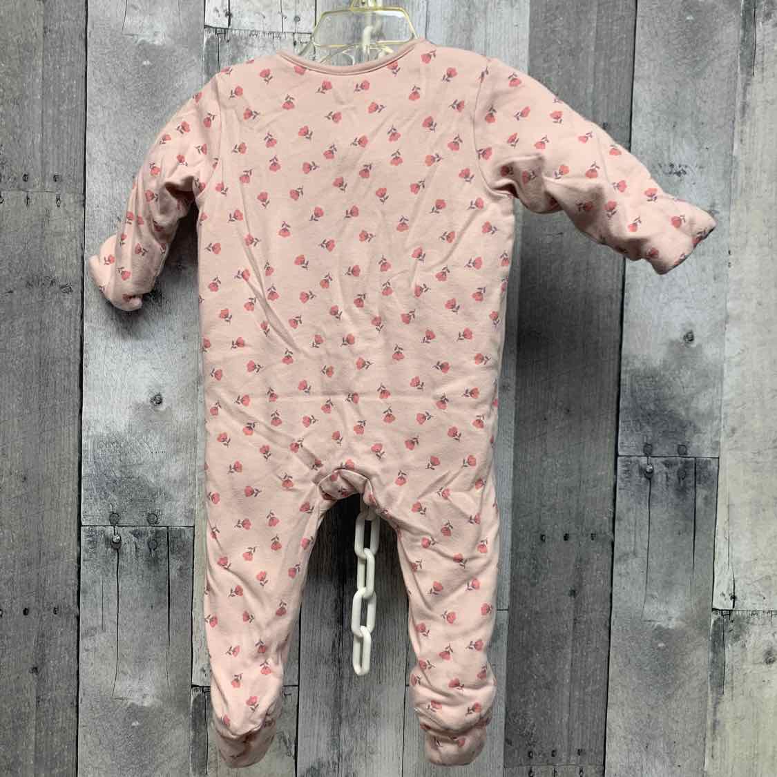 Size 6-9 Months Pink Print B Brand Snow Suit