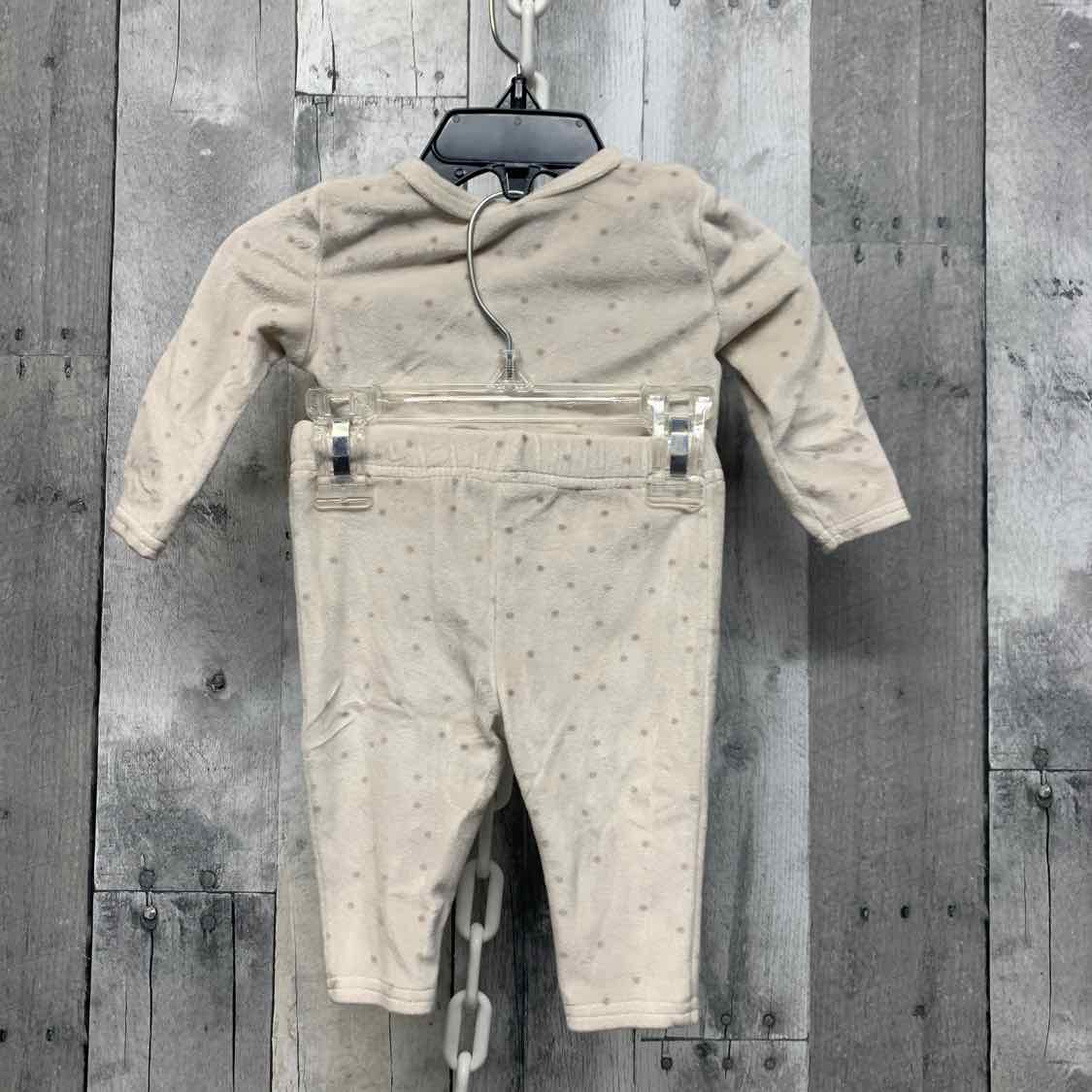 Size 0-3 Months Tan Disney Shirt/Pants