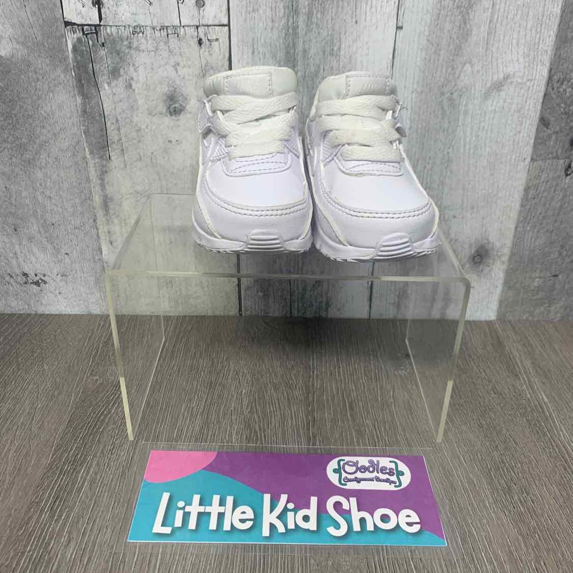 Size 4 White Sport Brand Sneakers - OodlesCB
