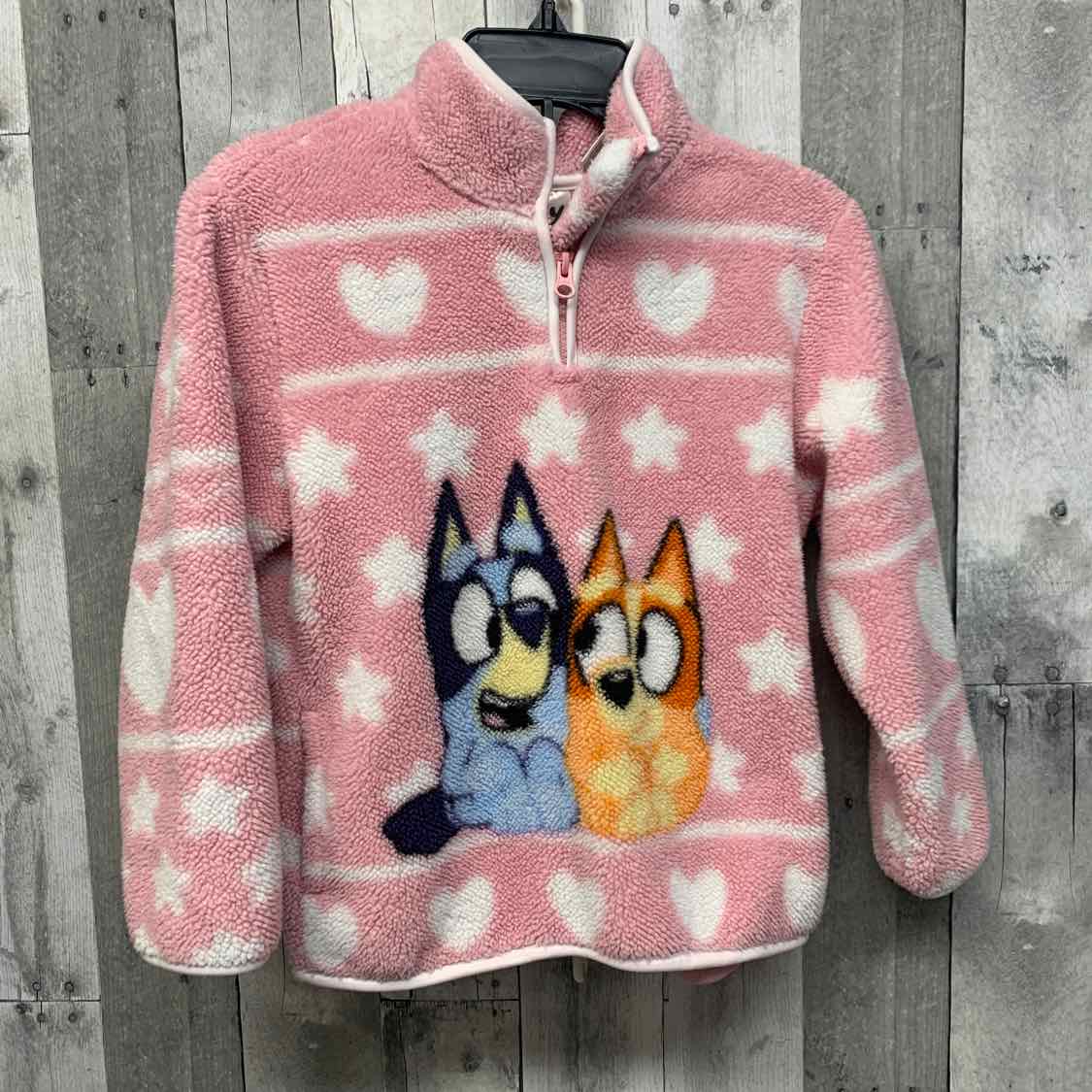 Size 6/7 Pink/Blue Disney Pull Over