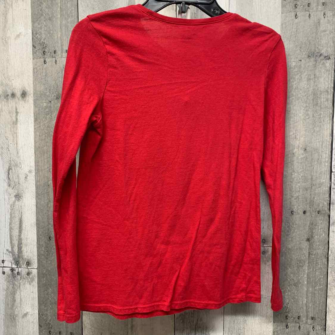 Size 10/12 Red Graphic Children's Place Long Sleeve Shirt