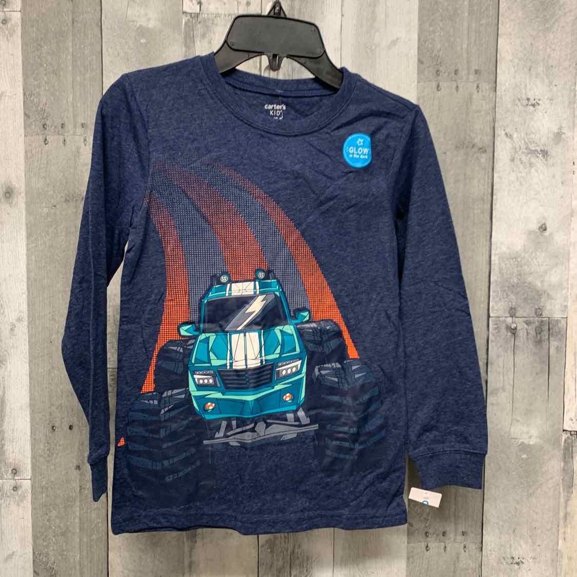 Size 8 Blue Carter's Long Sleeve Shirt