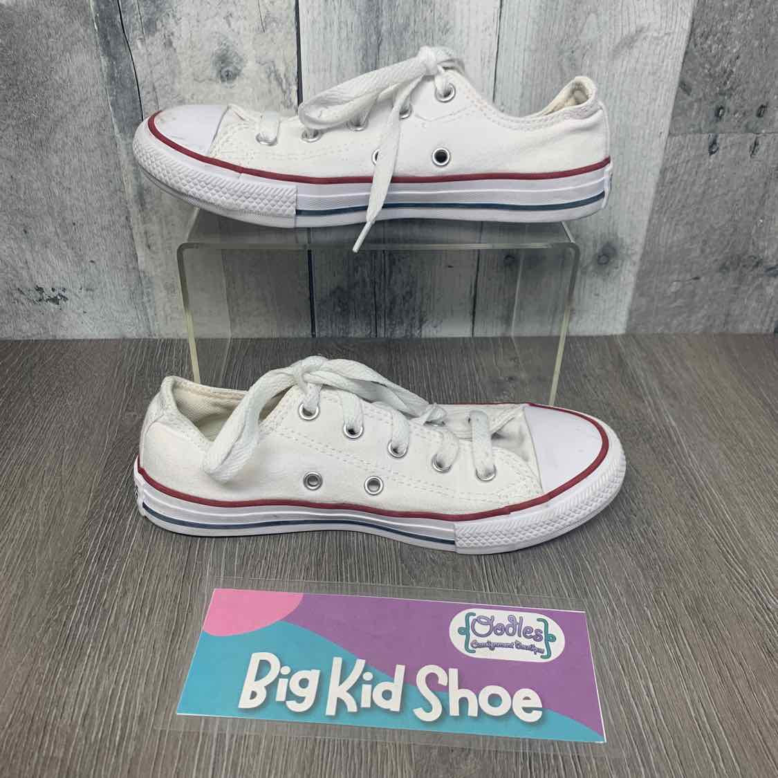 Size 1 White Converse Sneakers