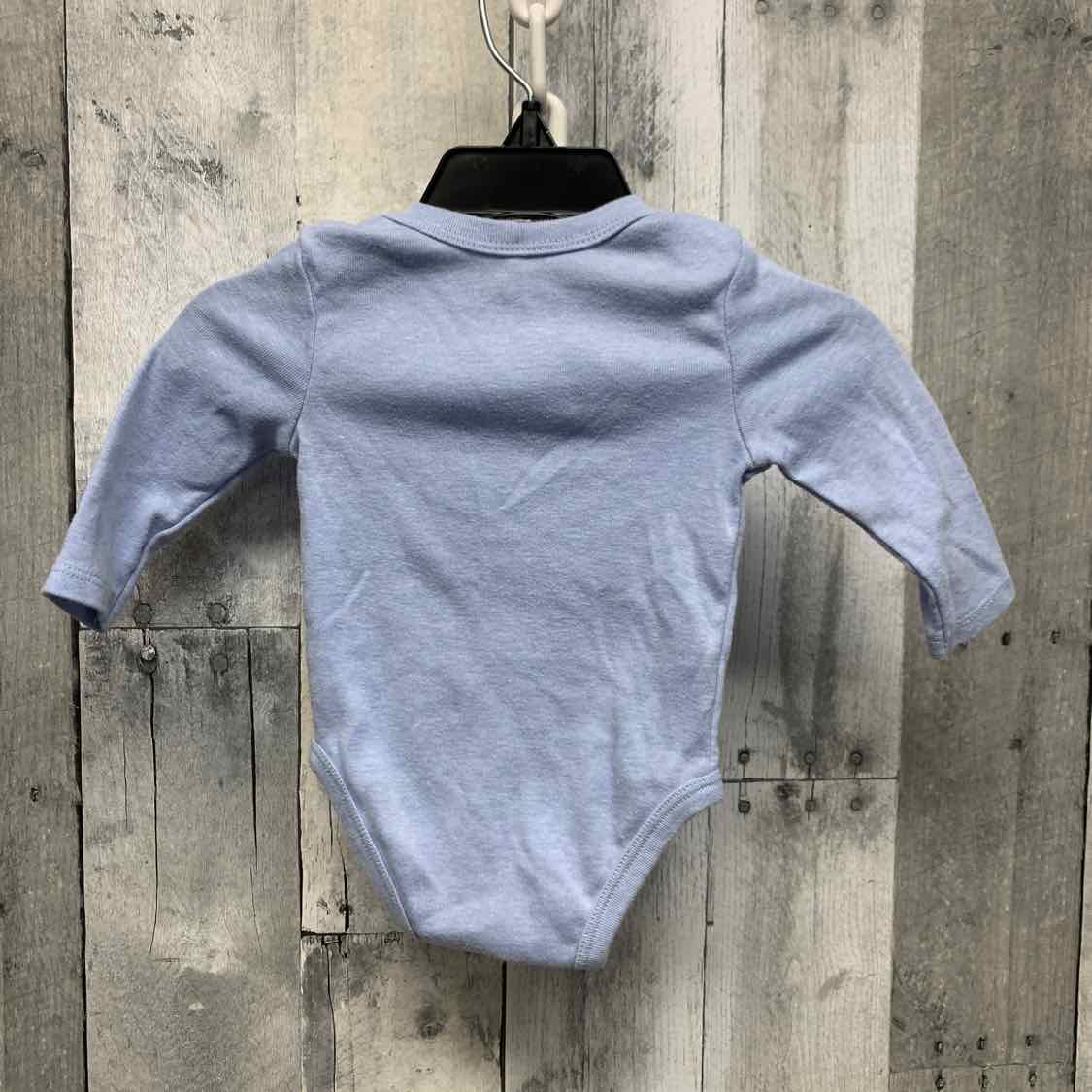 Size 3 Months Blue Sport Brand Bodysuit
