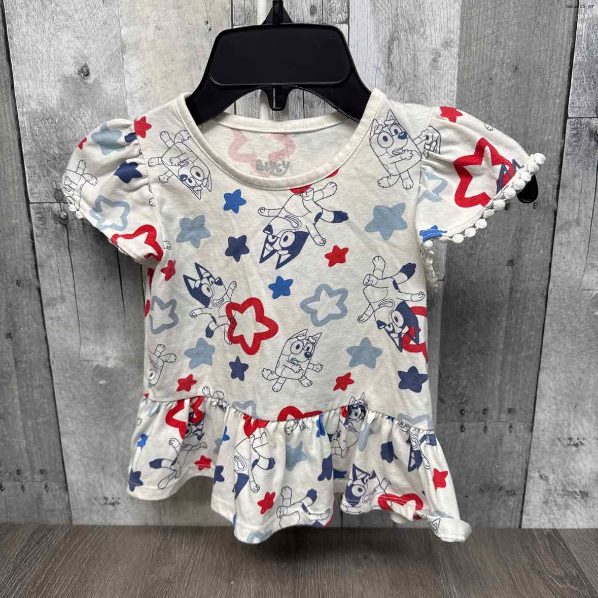 Size 4T White/Blue Disney T Shirt