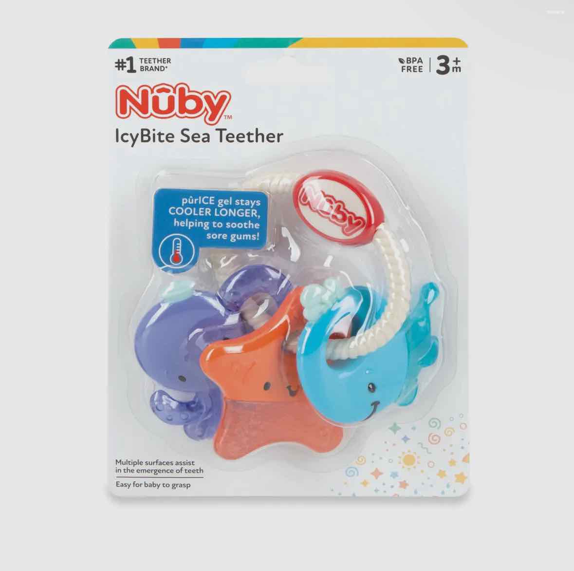 Nuby IcyBite Sea Teether - OodlesCB