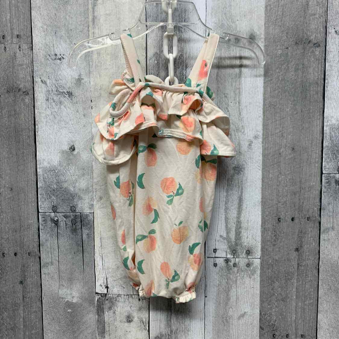 Size 12 Months White/Pink Jessica Simpson Romper
