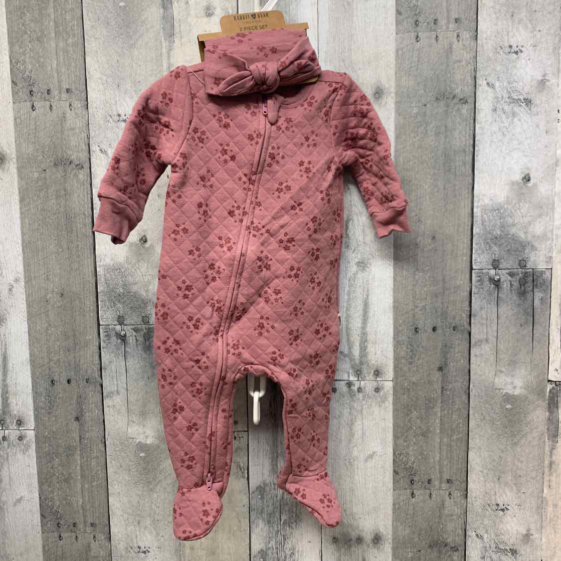 Size 3-6 Months Purple B Brand Footy PJs