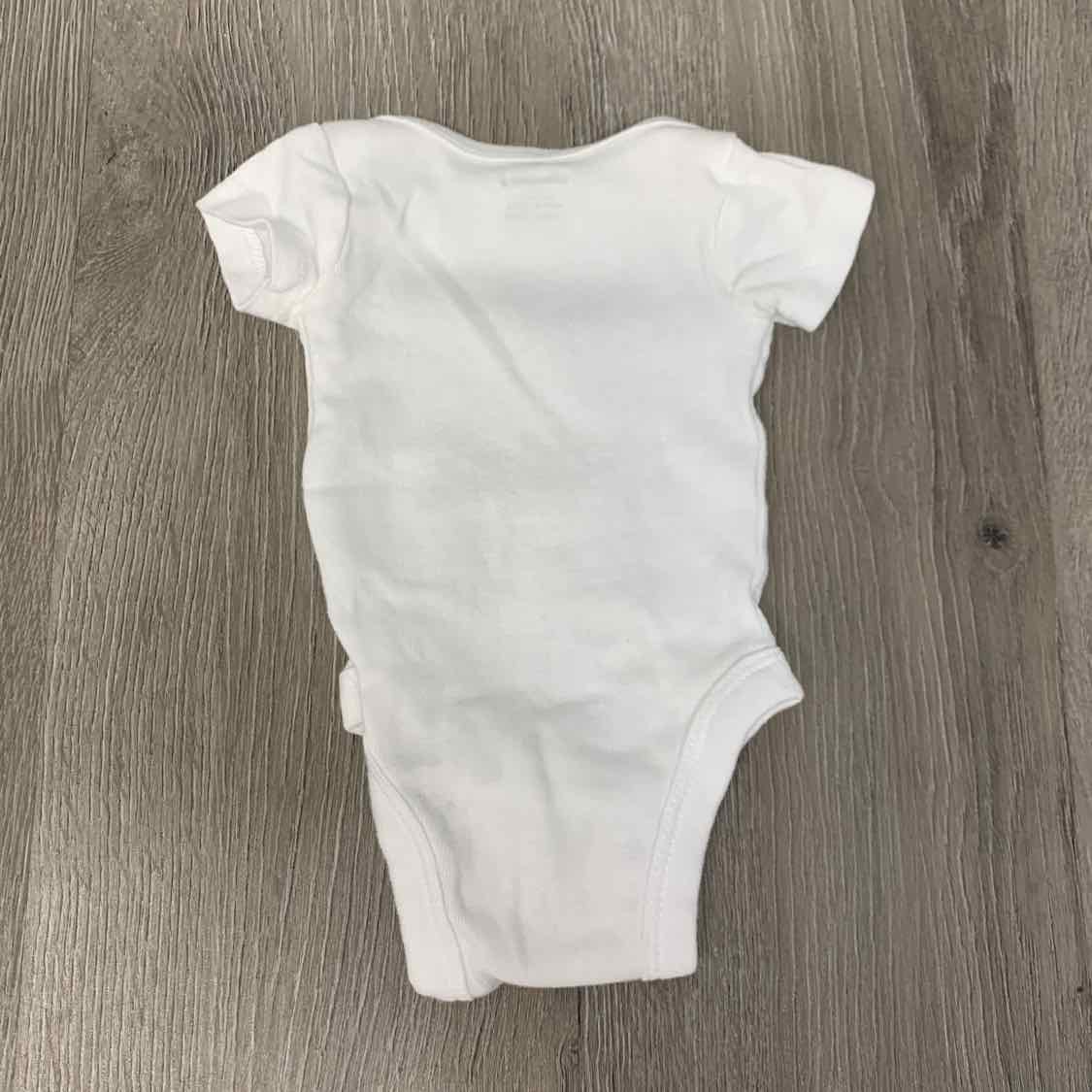 Size Preemie White Gerber Bodysuit