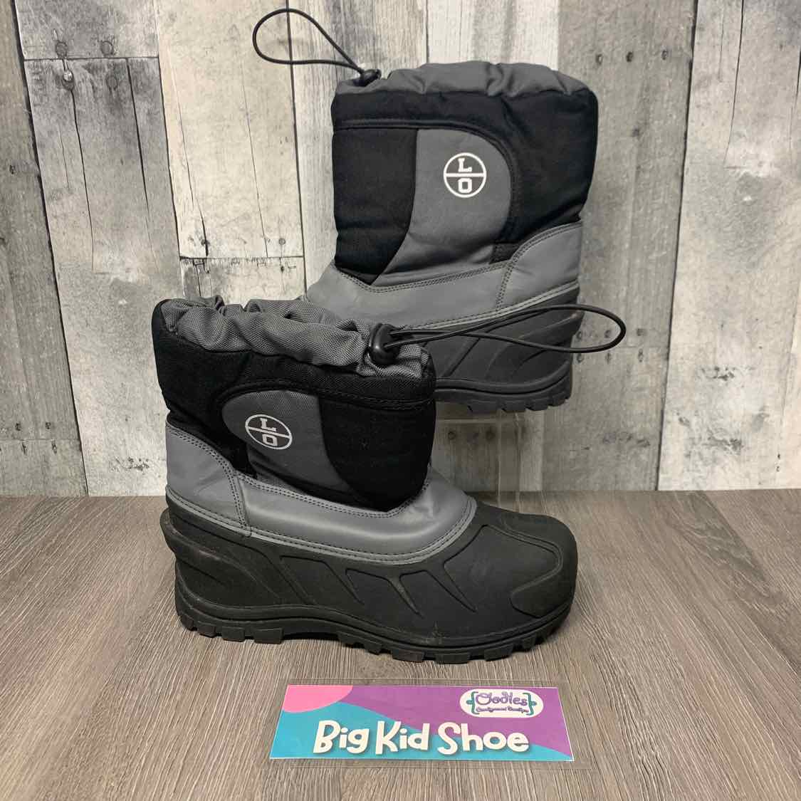 Size 6 Gray B Brand Snow Boots