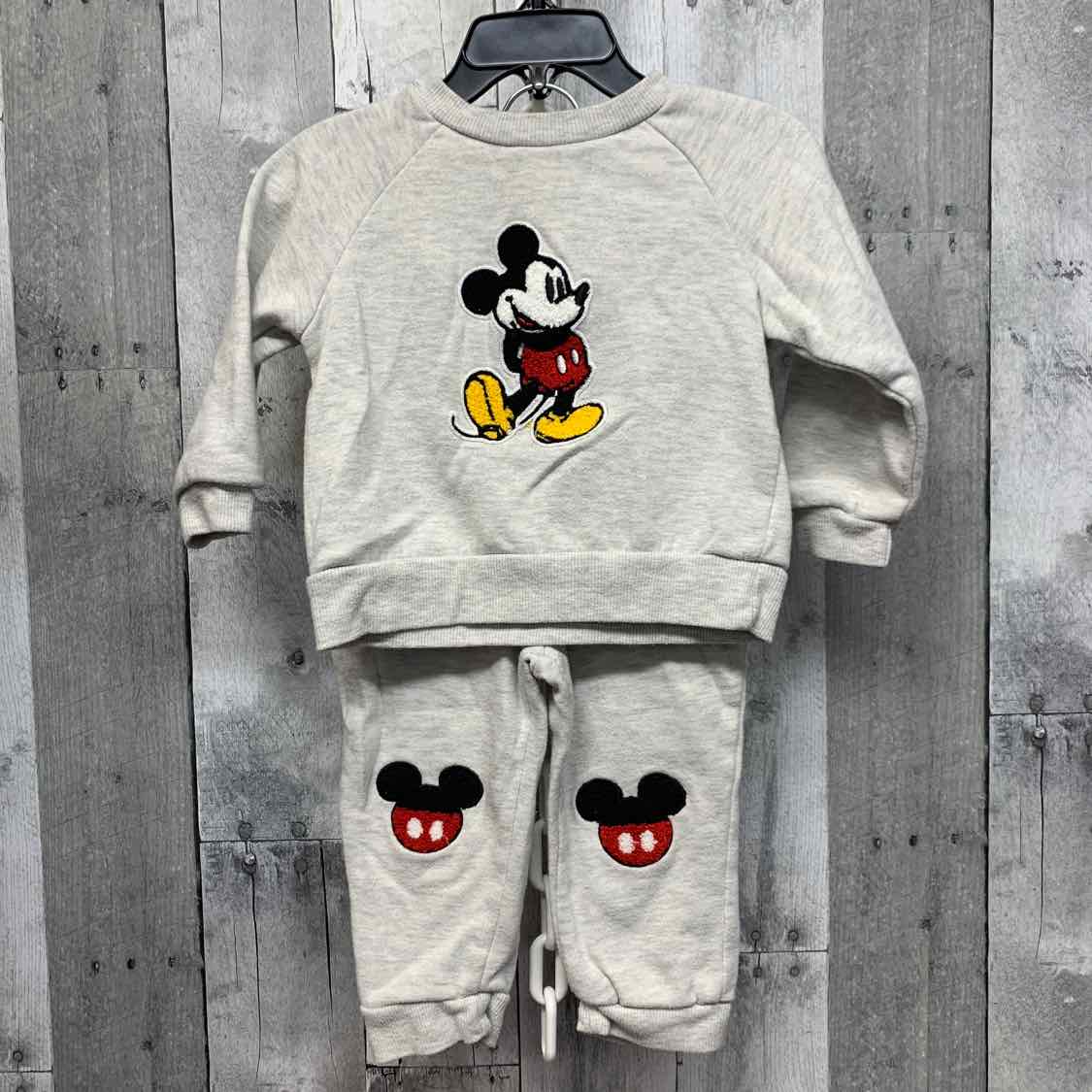 Size 18 Months Gray Disney Shirt/Pants