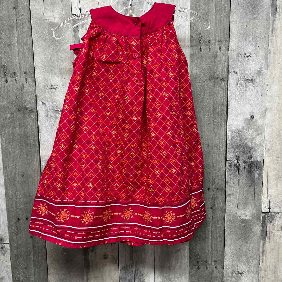 Size 4T Pink/Orange Blueberi Boulevard Dress