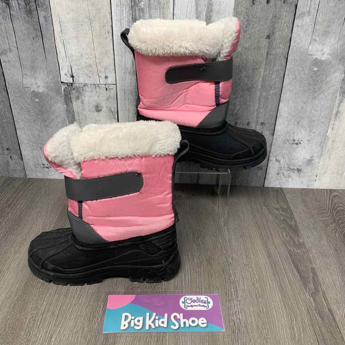 Size 13 Pink/Gray B Brand Snow Boots