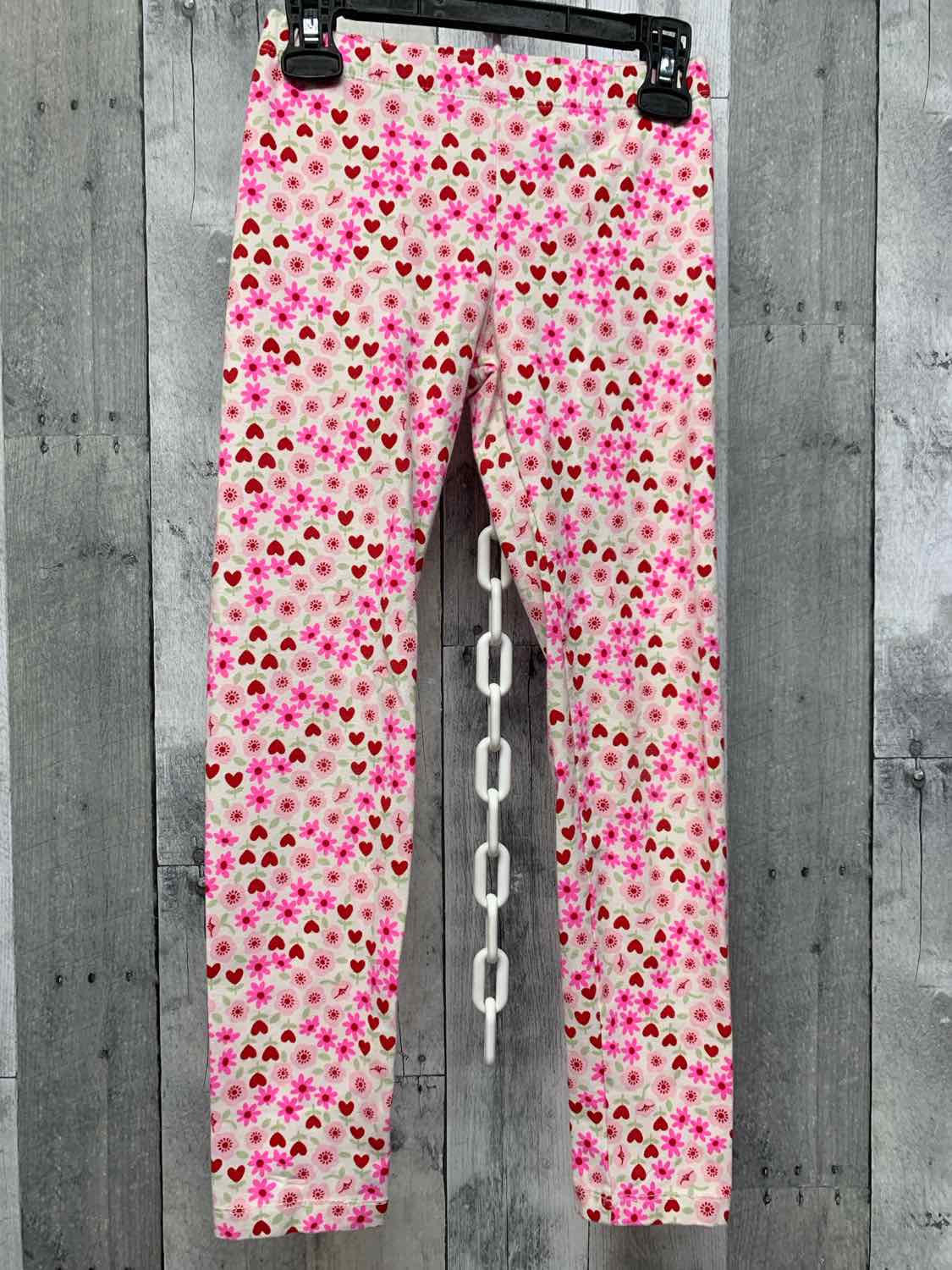 Size 7/8 Pink Floral Print Cat & Jack Leggings