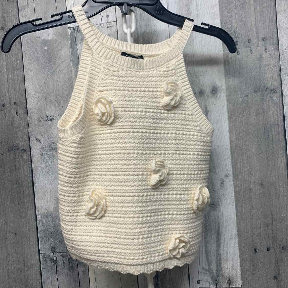 Size 10/12 Ivory Art Class Tank Top