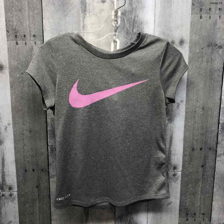 Size 6X Gray/Pink Sport Brand T Shirt