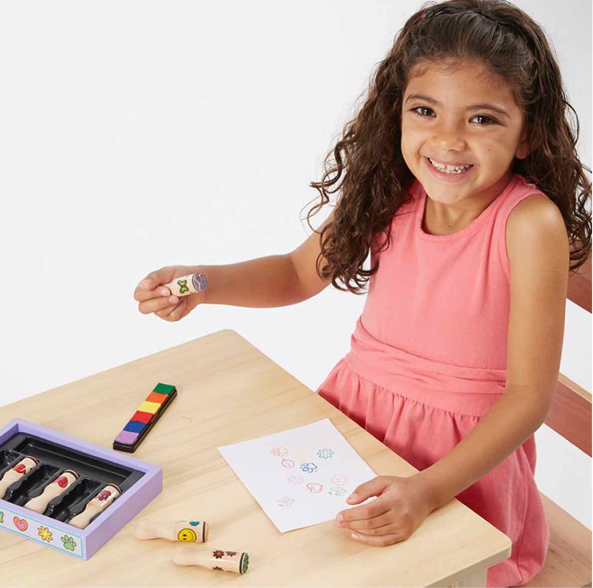 Melissa & Doug Happy Handles Stamp Set