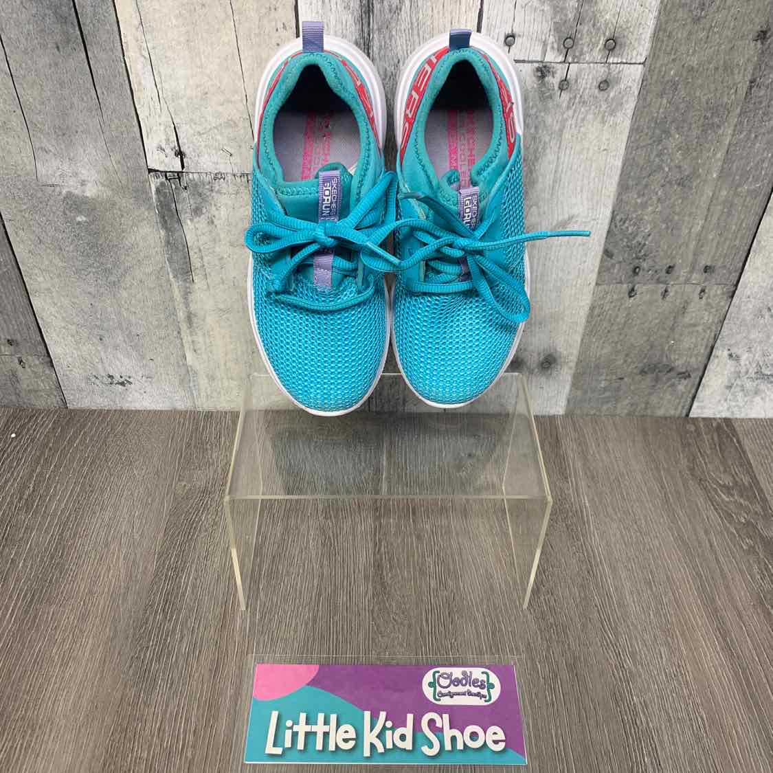 Size 12.5 Blue/Pink Skechers Sneakers
