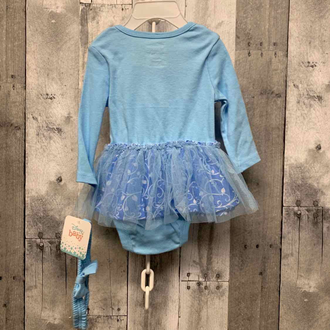 Size 3-6 Months Blue Disney Romper