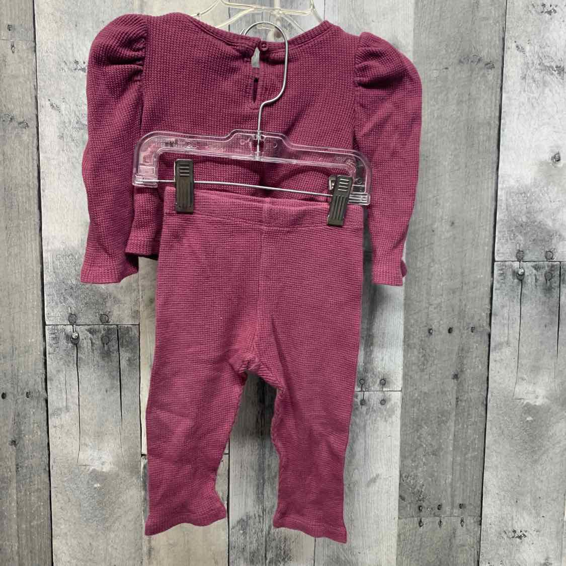 Size 6-12 Purple Old Navy 2pc PJs