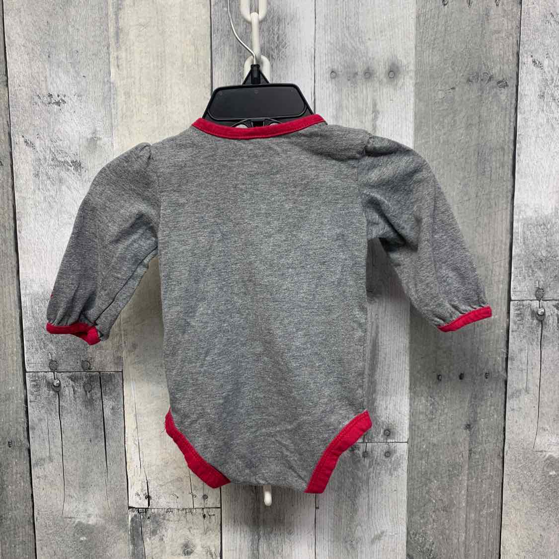 Size 3 Months Gray/Pink Carhartt Bodysuit