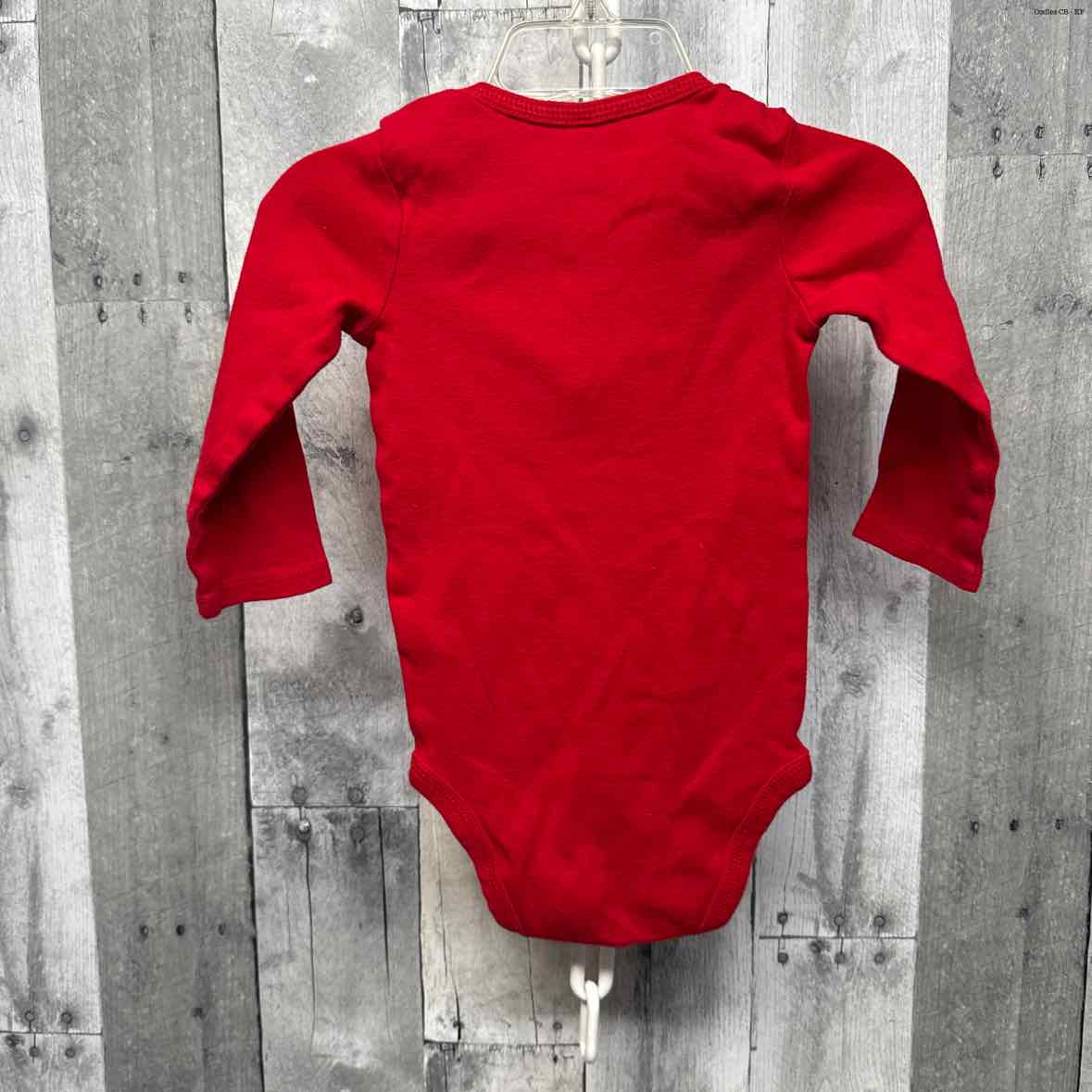 Size 12 Months Red/White Just One You Bodysuit