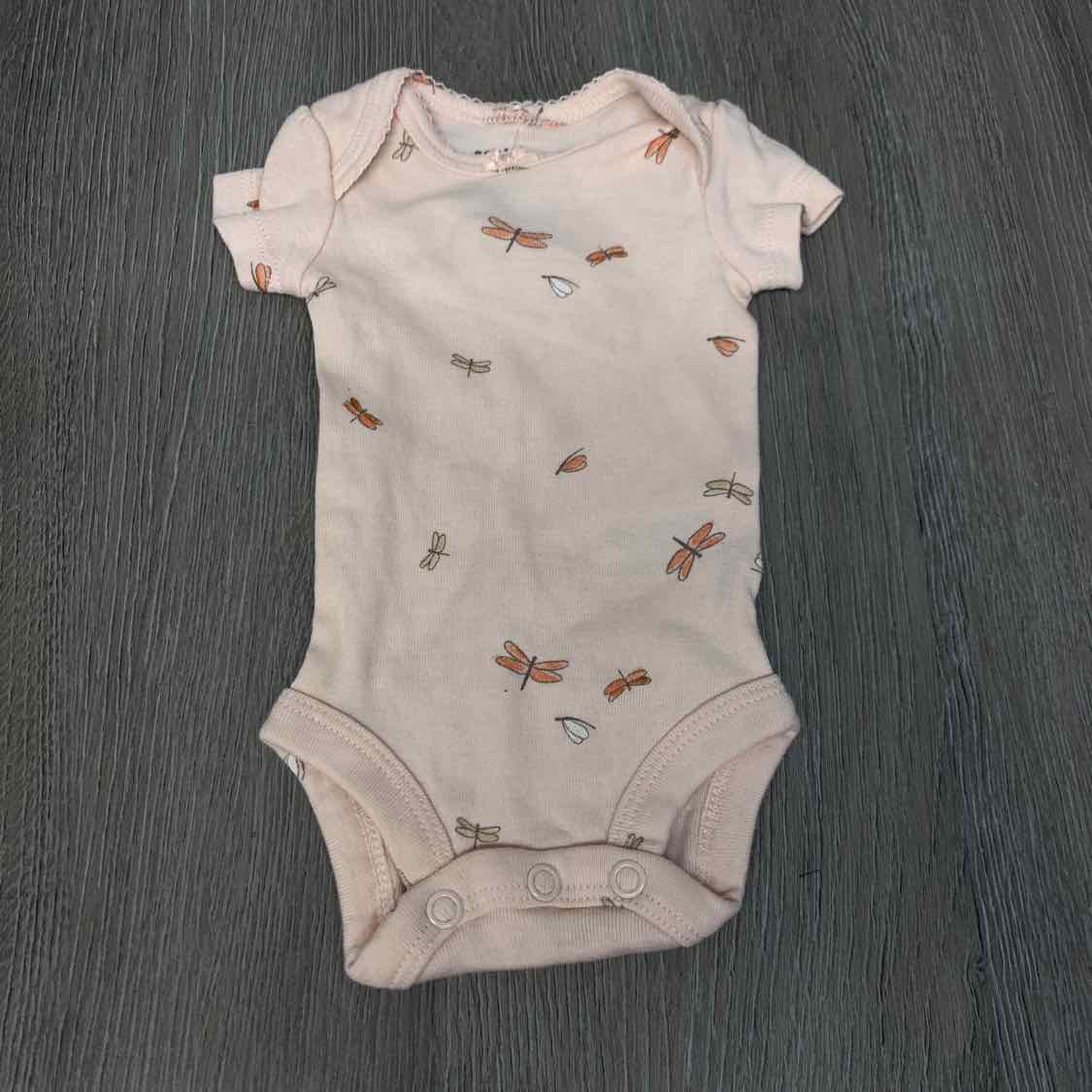Size Preemie Pink Graphic Carter's Bodysuit