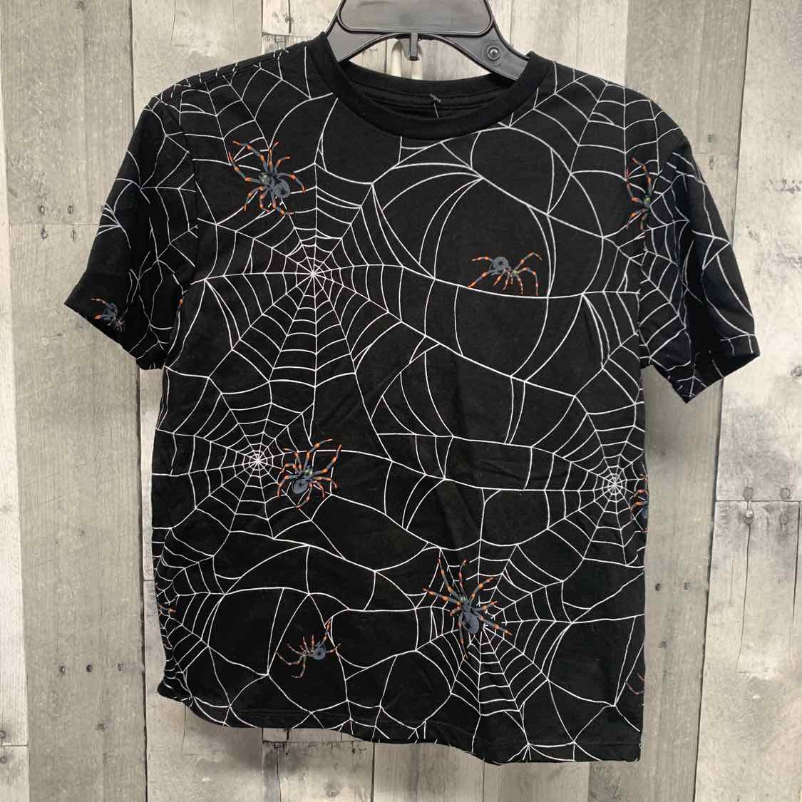 Size 10/12 Black/Orange Holiday Brands T Shirt