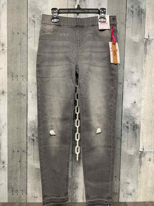 Size 14 Gray Justice Jeans