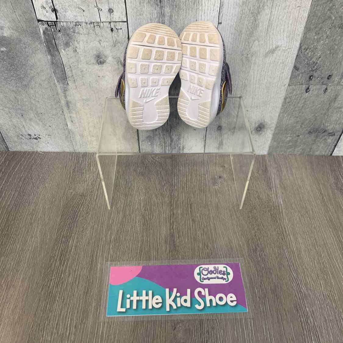 Size 2 Gray/Purple Sport Brand Sneakers