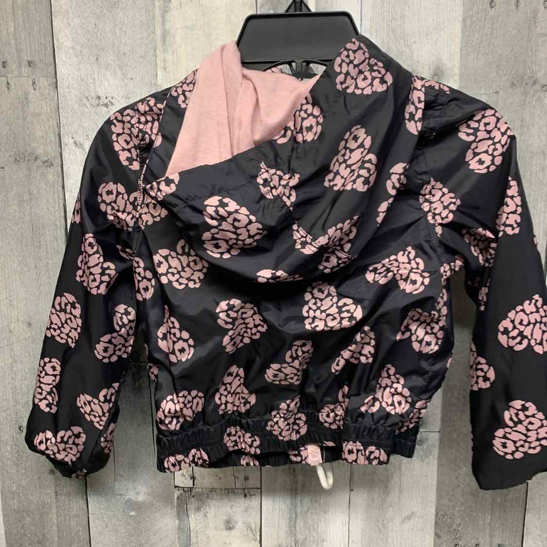 Size 4 Black Print Btween Light Jacket