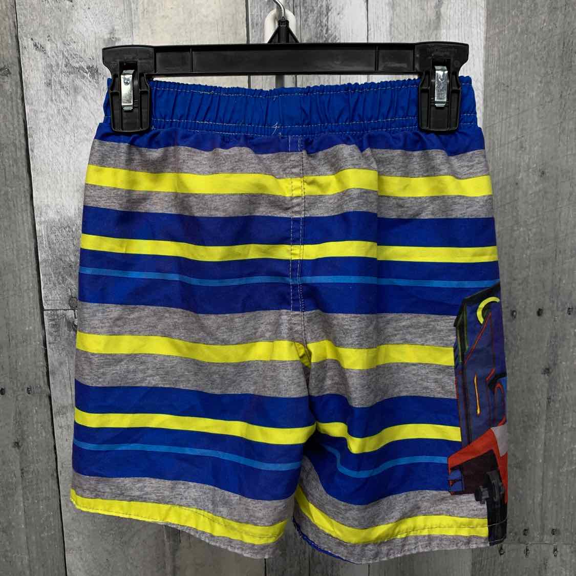 Size 4T Blue/Gray Thomas Swim Trunks