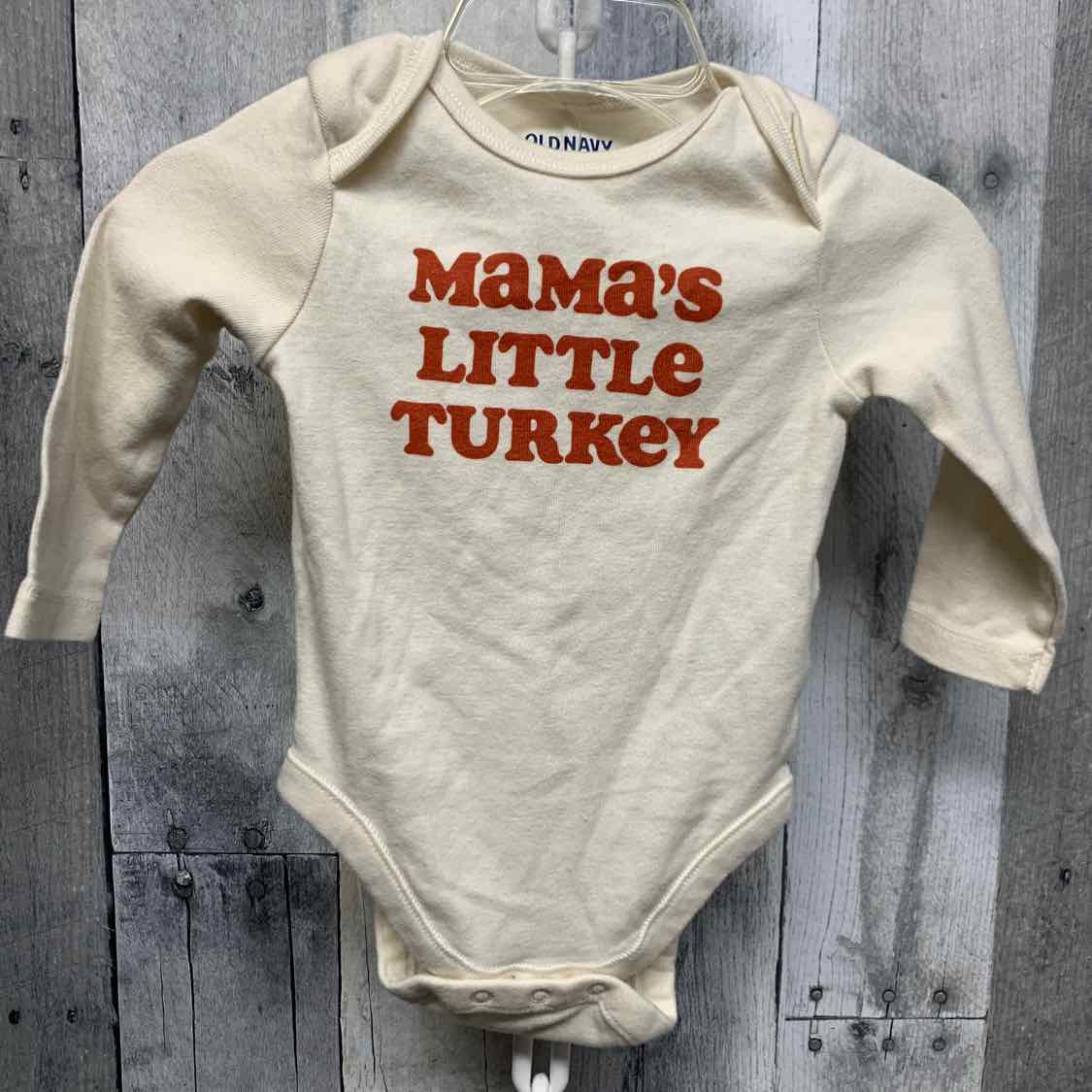 Size 3-6 Months Tan Print Old Navy Bodysuit